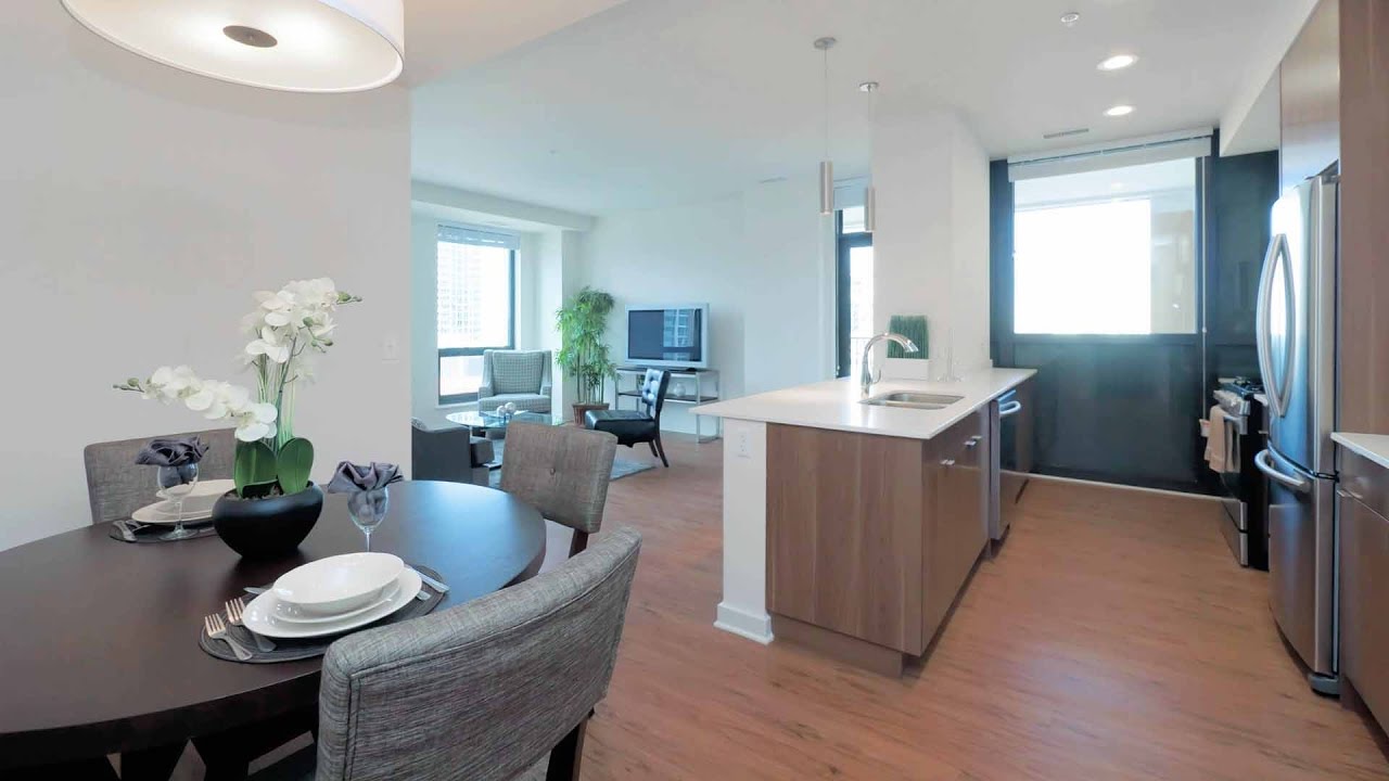Tour a River North 2bedroom, 2bath model at The Hensley YouTube