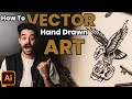 How to convert hand drawn art to a digital image