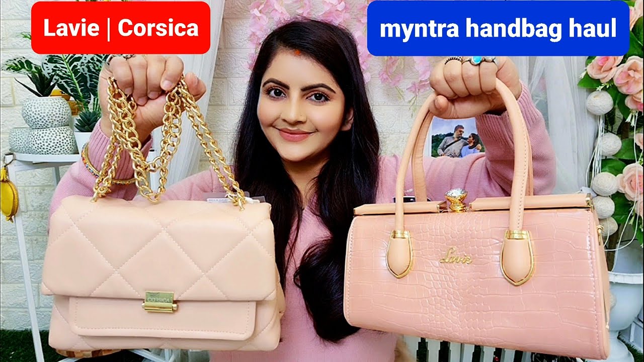 Myntra trendy hand bag haul 👝👛👜 #myntrahaul - YouTube