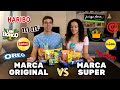 Desafio MARCA ORIGINAL vs MARCA SUPERMERCADO - #1 | Kathy&amp;Miguel