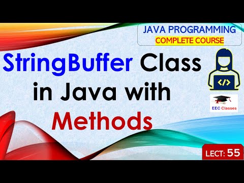 Video: Care sunt metodele din clasa StringBuffer?