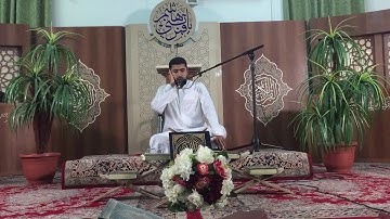 القارئ فيصل مطر ، من سورة الإسراء (واخفض لهما جناح الذل من الرحمة) تركيب الصبا مع البيات شوري