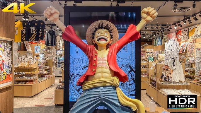 Square Enix Store, One Piece Store, and Thunderbirds Cafe