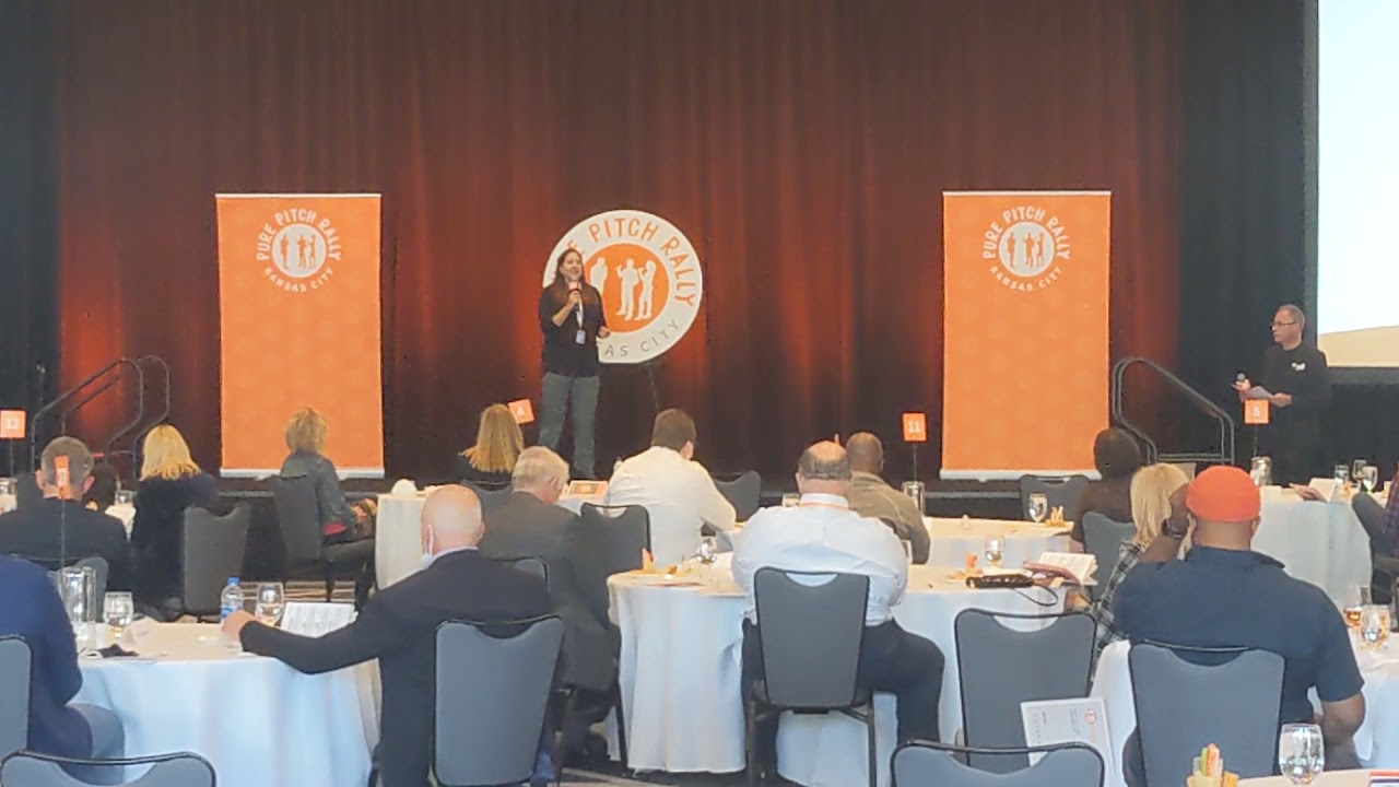 Risa at the Pure Pitch KC event