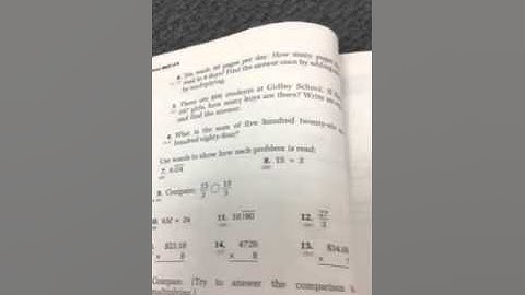 Reading Saxon Math 6/5 Lesson 20