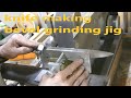 knife making-DIY bevel grinding  jig