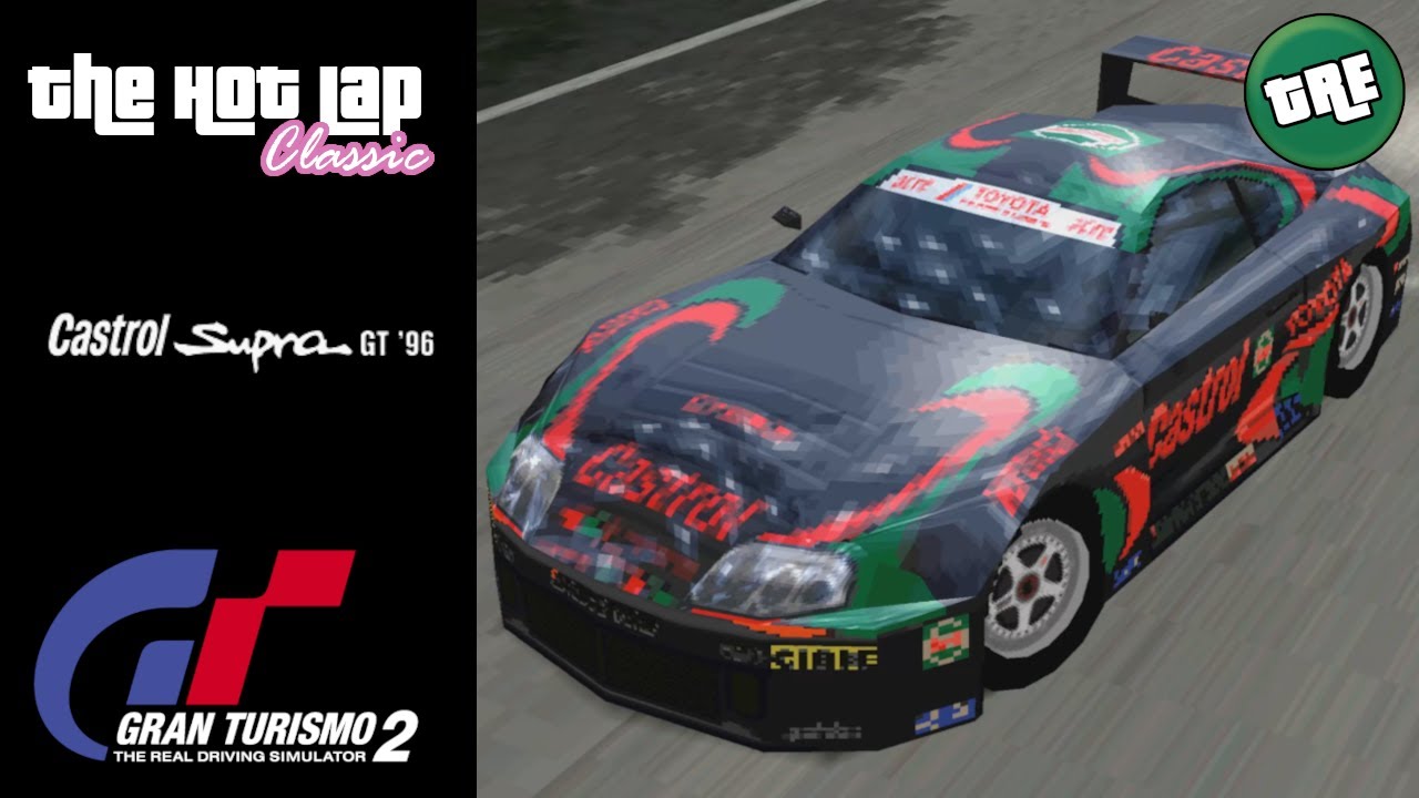 CASTROL TOYOTA TOM'S SUPRA GT ボディ×2 The Hot Lap Classic Remastered: 1996 Toyota Supra Castrol GT