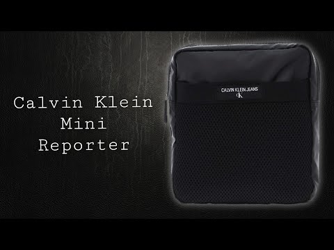Bandolera Calvin Klein Mini Reporter Black Negra Review Youtube