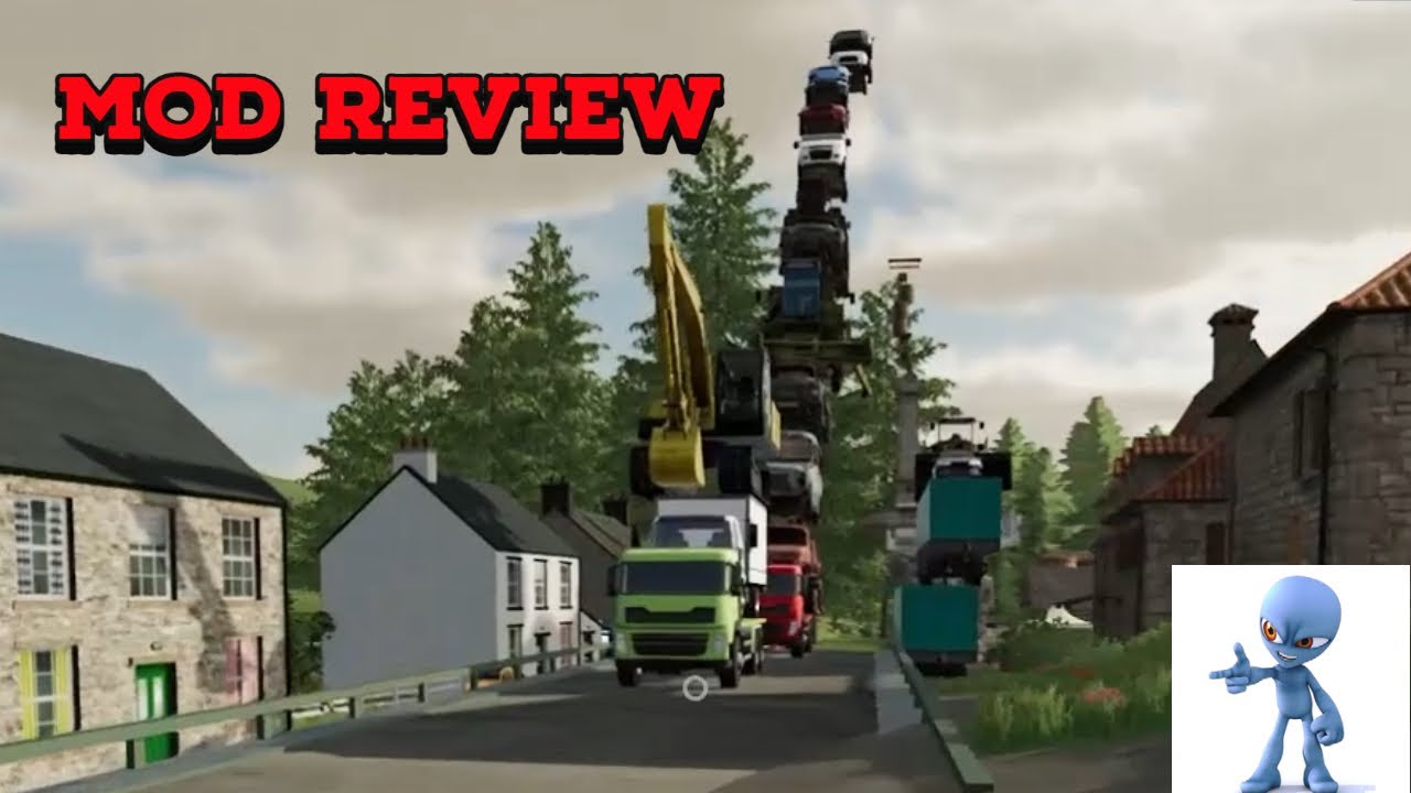 ALiEN JiM Placeables Mod Review|Farming Simulator 22