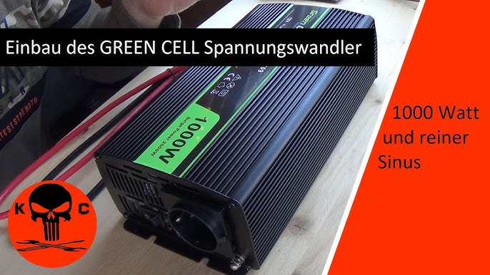 Green Cell® Wechselrichter Inverter 24V auf 230V 3000W/6000W