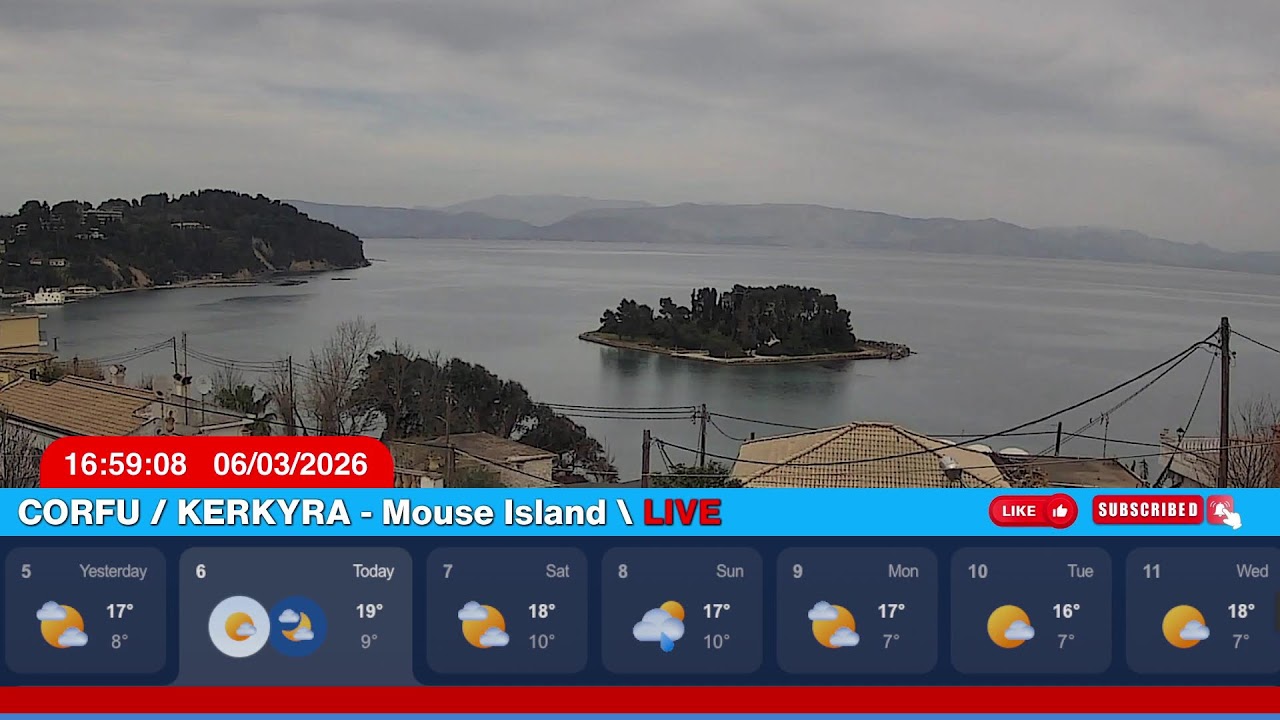 Corfu / Kerkyra, Greece LIVE