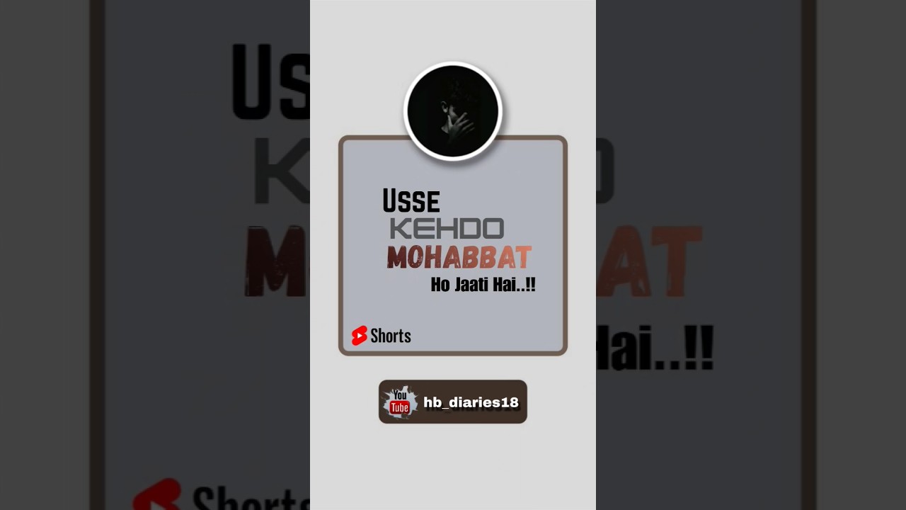 🗣️ : USSE KEHDO✨ | Black Screen Lyrics | HeartBreak Diaries | 