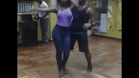 Weslei Guimaraes Samba de Gafieira com a mana Rosangela Firmino