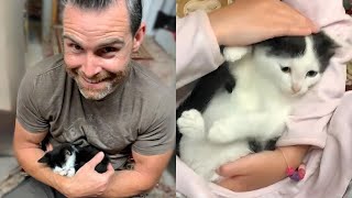 Cat Dad Shocks Daughters With HUGE Kitten Surprise!