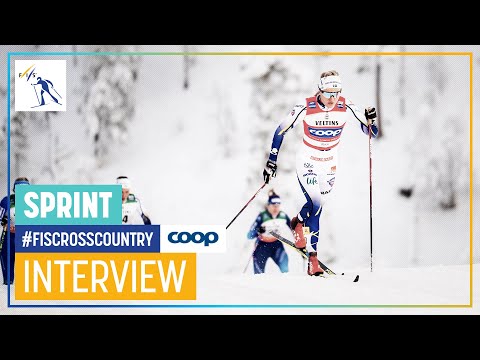 Linn Svahn | "I'm so glad to start with a victory" | Women's Sprint | Ruka | FIS Cross Country