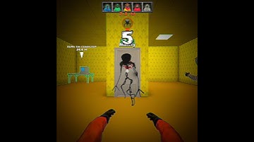 Hide in The Backroom #backrooms #editing #shortvideos