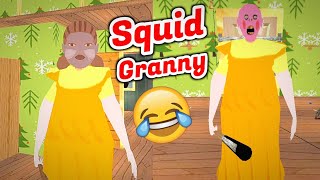 Squid granny mod full gameplay screenshot 2