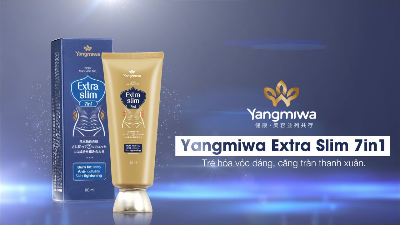 Gel tan mỡ săn da nhiệt lạnh - Yangmiwa Extra Slim 7in1