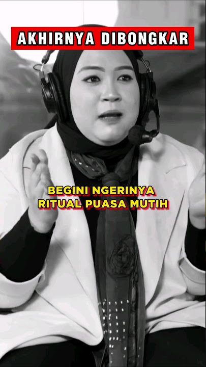 NGERINYA RITUAL PUASA MUTIH ‼️😲