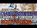 Final fantasy ii how overpowered can you get before scotts ring