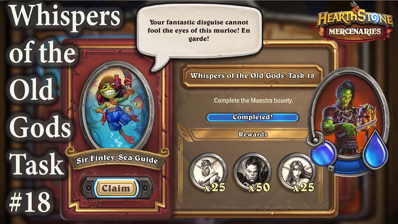 Whispers Of The Old Gods Task 18 Maestra Normal YouTube