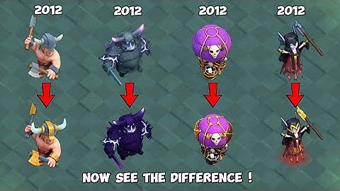 All Builder Base Troops Evolution From Level 1 To Max Level And All Upgrade Details in Clash of Clan