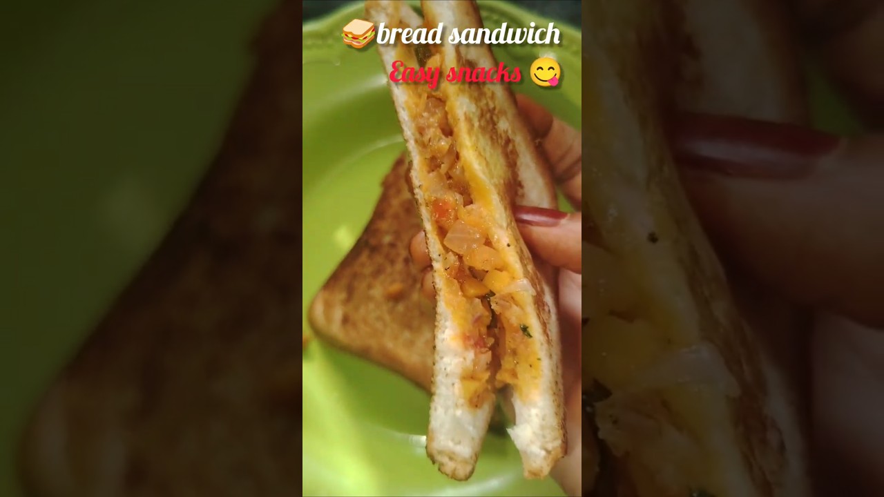 tasty easy bread sandwich🥪