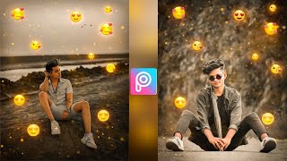 Insta Emoji Photo Editing | PicsArt Editing Tutorial | PicsArt Photo Editing screenshot 2