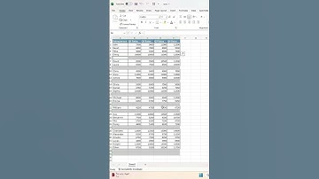 How to instantly delete Blank rows in Excel. #excel #microsoftexcel  #exceltips #exceltricks