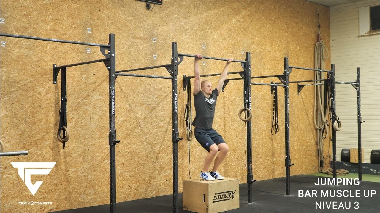 Jumping Bar Muscle Up Mouvement CrossFit & Options YouTube