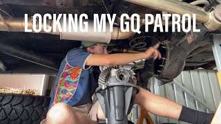 Installing A ARB Airlocker Into My 1997 GQ Patrol + air tank install