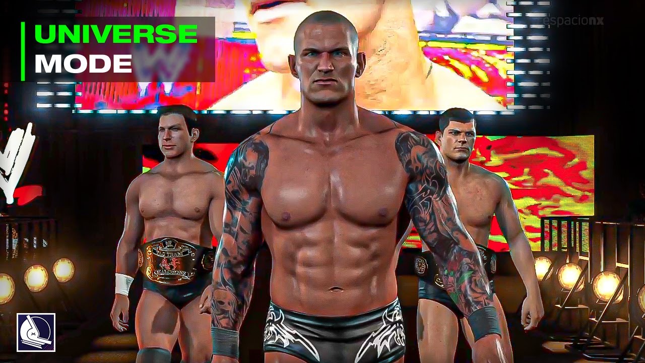 Я создал лучший режим Universe Mode, но это 2008 год! (WWE 2K23)