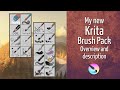My new Krita brush pack: overview and description