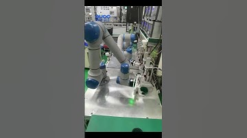 #Sensor Air Tightness Testing: Loading and up loading with DUCO Cobot GCR5-910 #duco #cobot #shorts