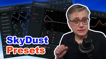 The presets of SkyDust 3D