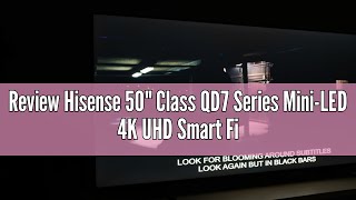 Review Hisense 50&quot; Class QD7 Series Mini-LED 4K UHD Smart Fire TV (50QD7QF, 2025 Model) - QLED, HDR1