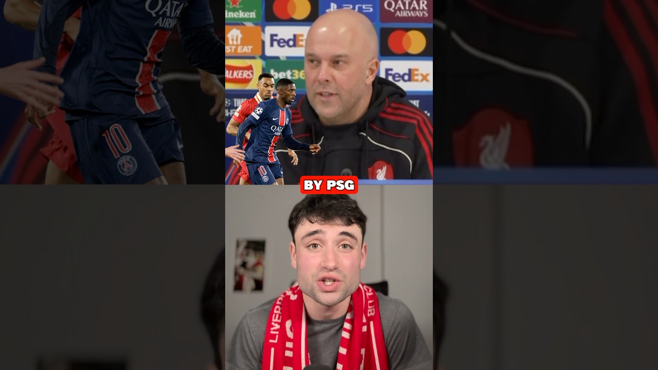 Slot Mentions PSG for why we Won the League 😭💀