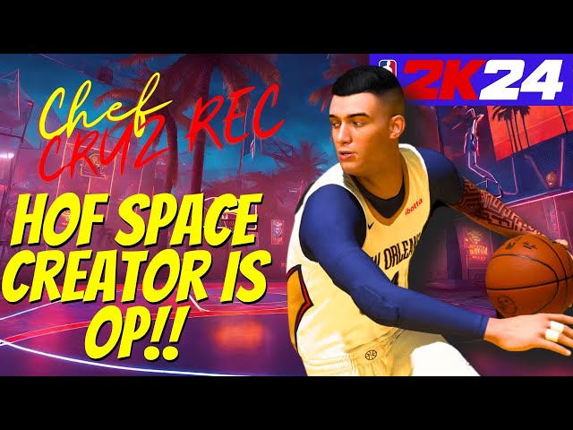 The TRUE POWER of HOF SPACE CREATOR in NBA 2K24!! class=