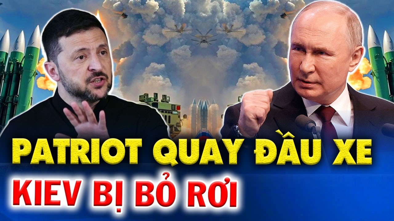 Tên lửa Patriot quay lưng với Kiev. Cuộc chiến Trung Đông đẩy Ukraine ra rìa bàn cờ Mỹ.