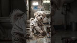#sadstatus #ai dog emotional holding struggle #shortvideo #viral #comedy