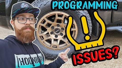 How To Program Your TPMS Sensors