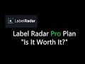 Examen du plan label radar pro