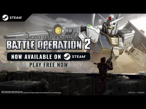 MOBILE SUIT GUNDAM BATTLE OPERATION 2 –STEAM Launch Trailer