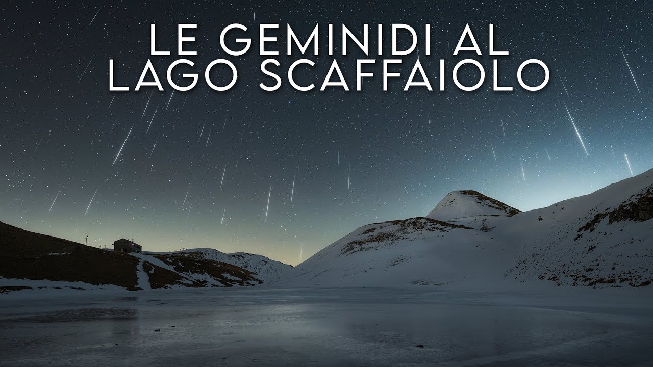 Lo spettacolo delle GEMINIDI al Lago Scaffaiolo | Una fantastica avventura fotografica | Vlog
