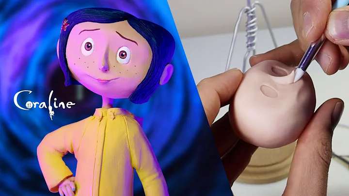 I Sculpted CORALINE!  Polymer Clay Timelapse Tutor...