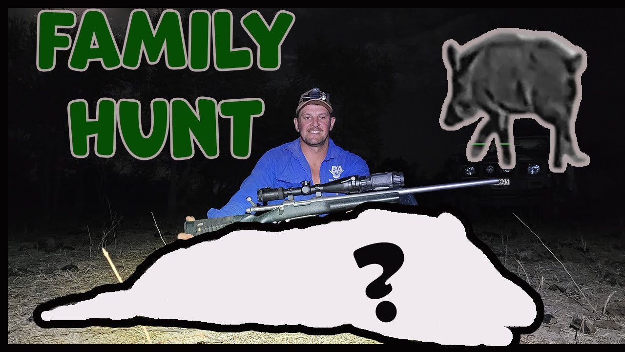 Boaring Australia Family Hunts wild boars with dogs by day and