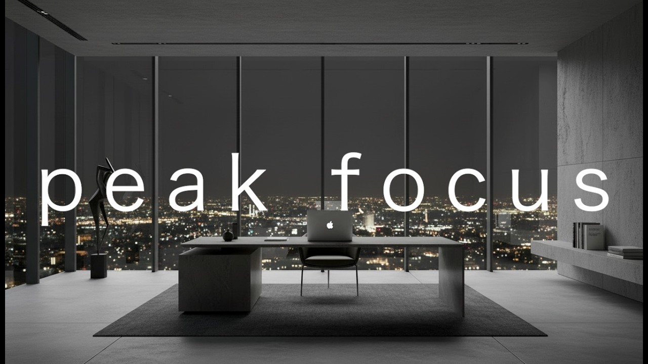 Focus Music – Peak Focus | Deep Work for Study & Coding
