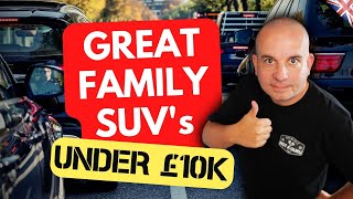 the best used family suvs under £10k in the uk