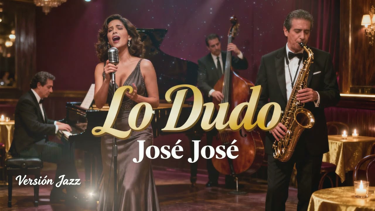 Lo Dudo – José José | Cover Bolero Jazz | Jazz Latino y Música Romántica