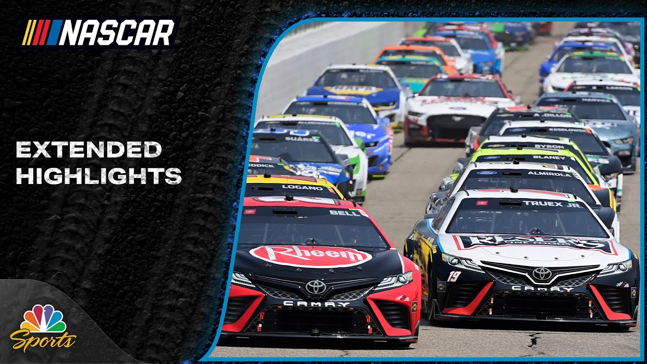 NASCAR Cup Series EXTENDED HIGHLIGHTS Crayon 301 7/17/23 Motorsports on NBC